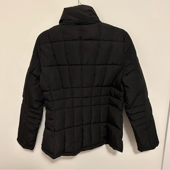 MARC NEW YORK QUILTED BLACK PUFFER JACKET WATER RESISTANT SIZE MEDIUM - Picture 6 of 11